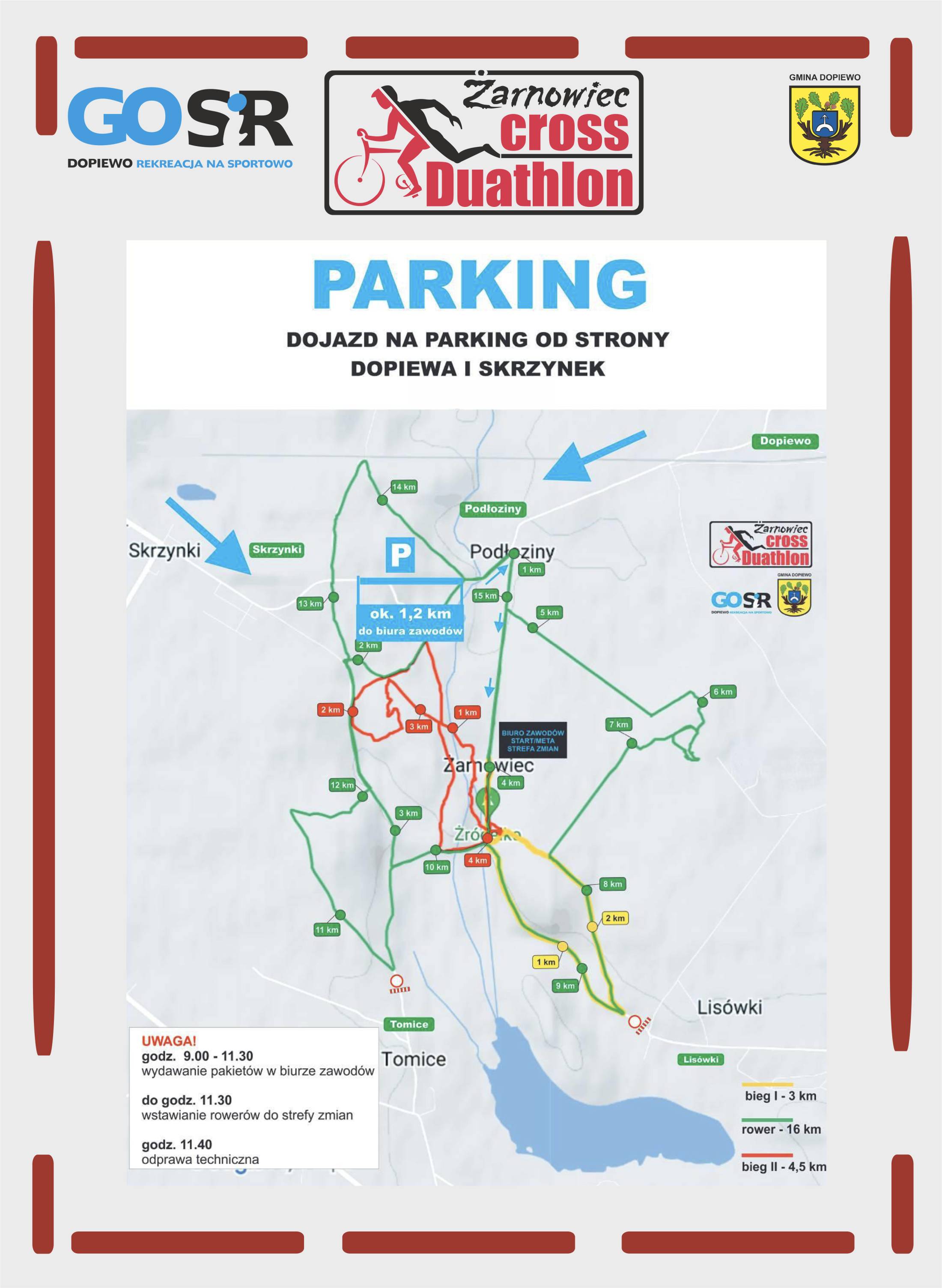 Odbiór pakietów i dojazd