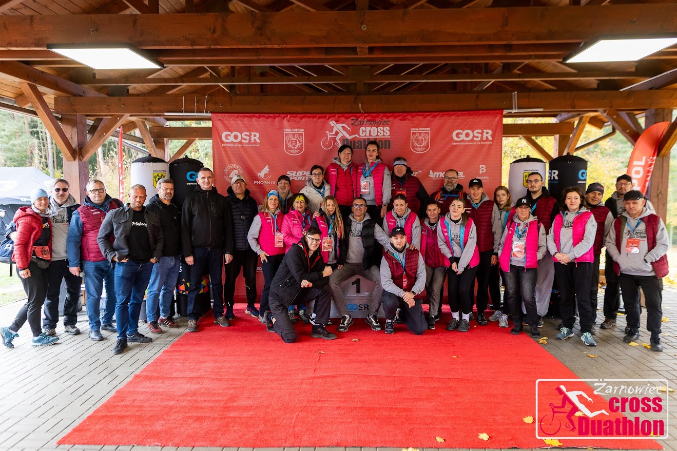 IX Cross Duathlon Żarnowiec 2025 - ekipa