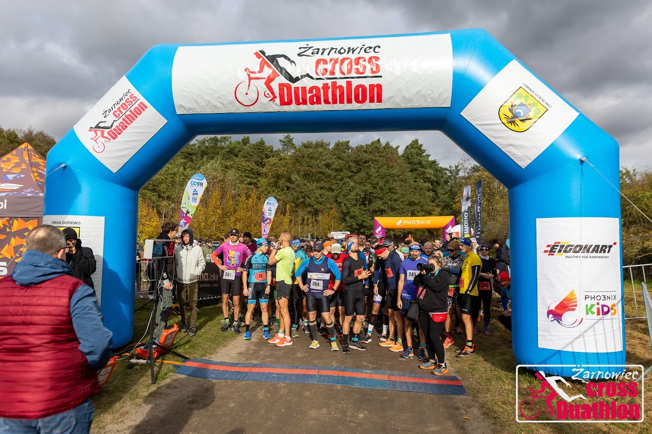 IX Cross Duathlon Żarnowiec 2025 - start